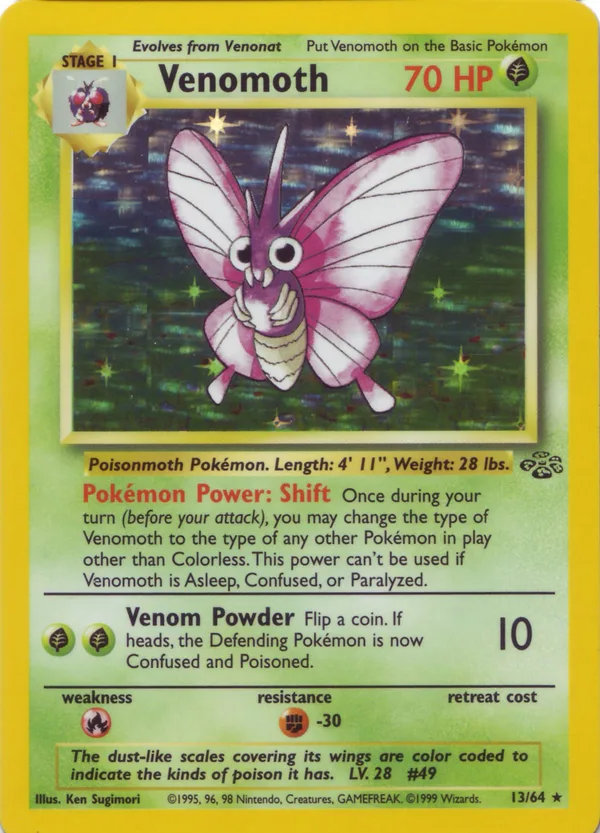 Venomoth Holo