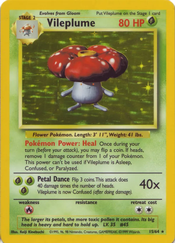 Vileplume Holo