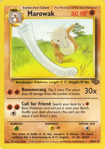 Marowak, Jungle #39