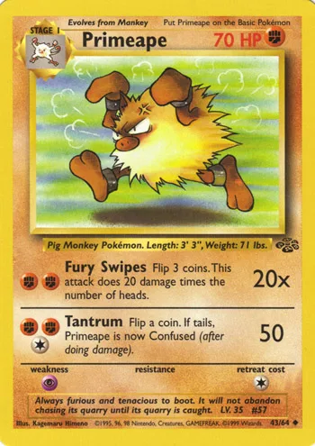 Primeape, Jungle #43