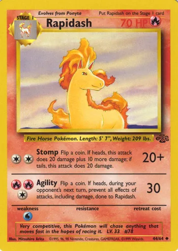 Rapidash, Jungle #44