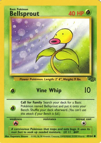 Bellsprout, Jungle #49