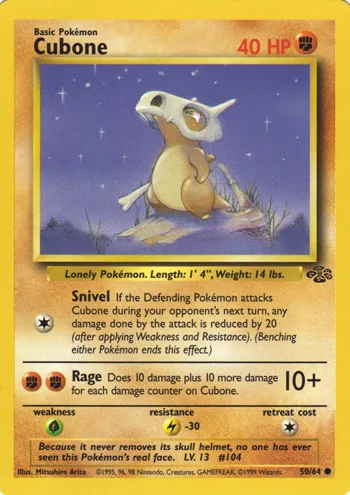 Cubone, Jungle #50