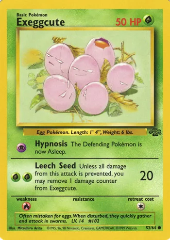 Exeggcute, Jungle #52
