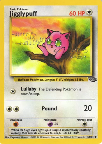 Jigglypuff, Jungle #54