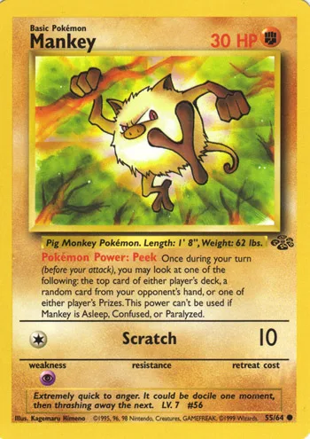 Mankey, Jungle #55