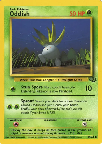 Oddish, Jungle #58