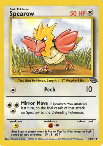 Spearow, Jungle #62
