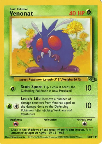 Venonat, Jungle #63