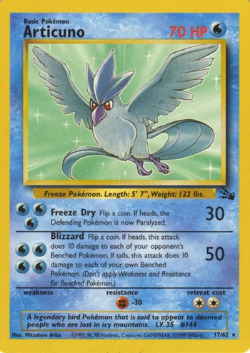Articuno, Fossil #17