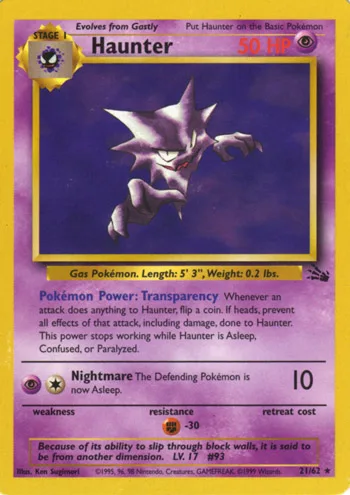 Haunter, Fossil #21