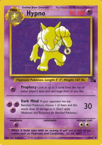 Hypno, Fossil #23