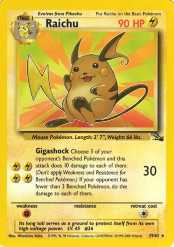 Raichu, Fossil #29