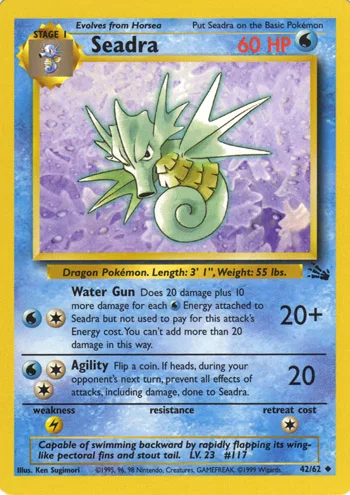 Seadra, Fossil #42
