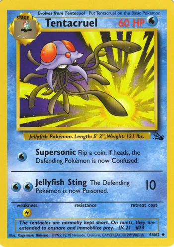 Tentacruel, Fossil #44
