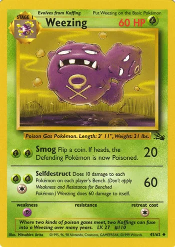 Weezing, Fossil #45