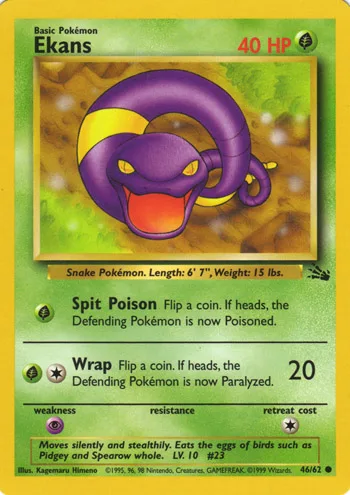 Ekans, Fossil #46