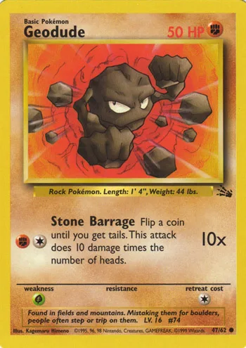 Geodude, Fossil #47