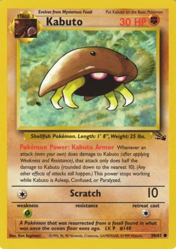 Kabuto, Fossil #50