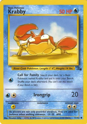 Krabby, Fossil #51