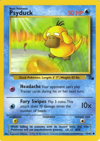 Psyduck, Fossil #53