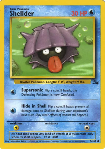 Shellder, Fossil #54