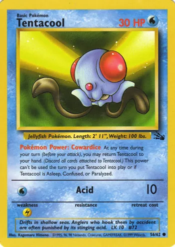 Tentacool, Fossil #56