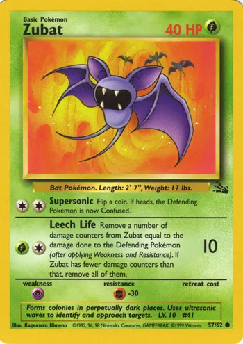 Zubat, Fossil #57