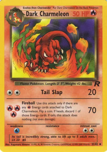 Dark Charmeleon, Team Rocket #32