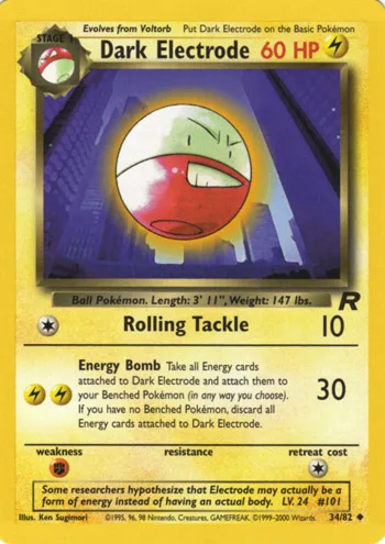 Dark Electrode, Team Rocket #34