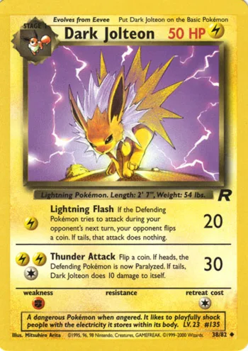 Dark Jolteon, Team Rocket #38