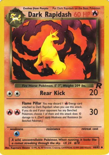 Dark Rapidash, Team Rocket #44