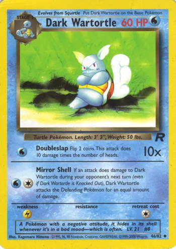 Dark Wartortle, Team Rocket #46