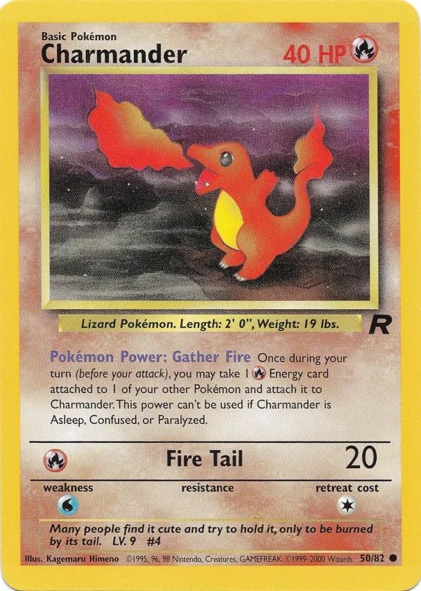 Charmander, Team Rocket #50