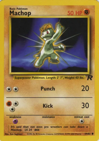 Machop, Team Rocket #59
