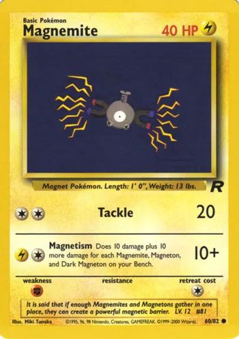 Magnemite, Team Rocket #60
