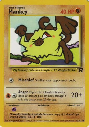 Mankey, Team Rocket #61