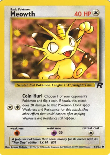 Meowth, Team Rocket #62