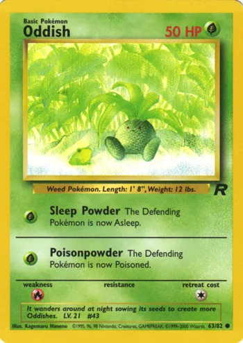 Oddish, Team Rocket #63