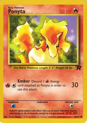 Ponyta, Team Rocket #64