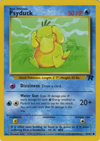 Psyduck, Team Rocket #65
