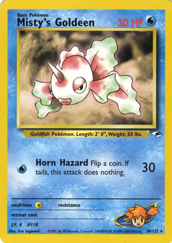 Misty's Goldeen, Gym Heroes #30