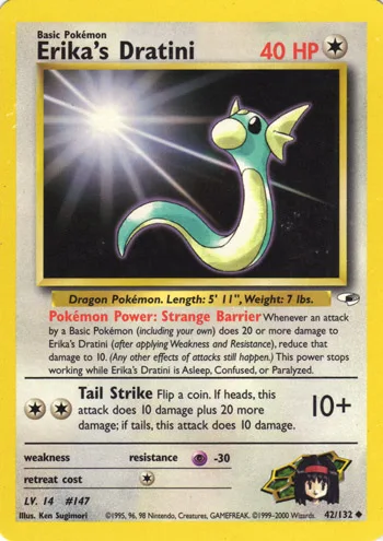 Erika's Dratini, Gym Heroes #42