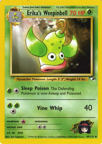Erika's Weepinbell, Gym Heroes #49