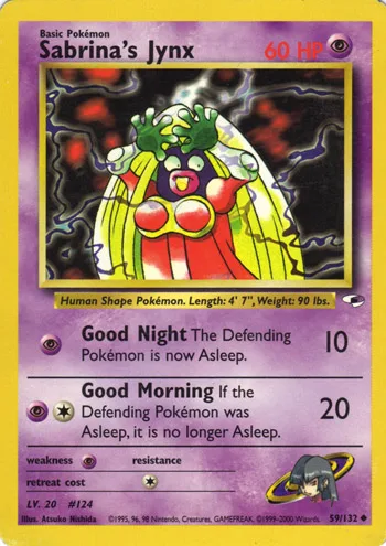 Sabrina's Jynx, Gym Heroes #59