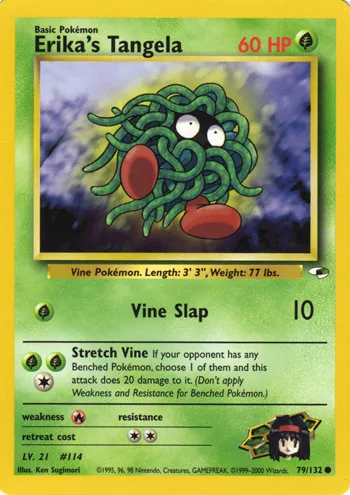 Erika's Tangela, Gym Heroes #79