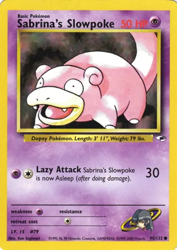 Sabrina's Slowpoke, Gym Heroes #95