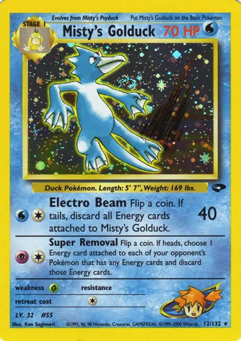 Misty's Golduck, Gym Challenge #12