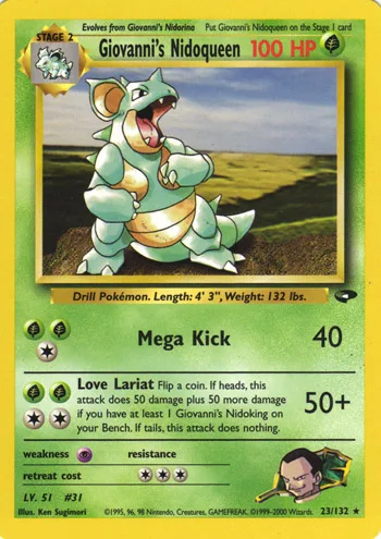 Giovanni's Nidoqueen, Gym Challenge #23