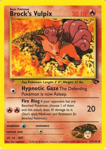 Brock's Vulpix, Gym Challenge #37